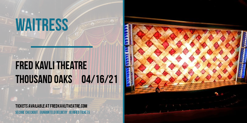 Waitress at Fred Kavli Theatre tickets Waitress at Fred Kavli Theatre