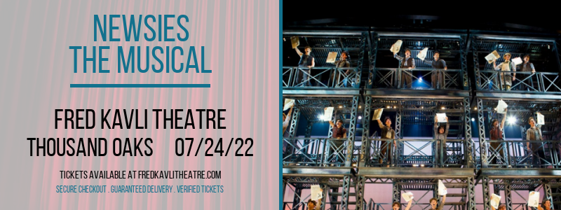 Newsies - The Musical at Fred Kavli Theatre tickets Newsies - The Musical at Fred Kavli Theatre