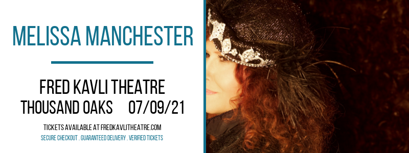 Melissa Manchester at Fred Kavli Theatre tickets Melissa Manchester at Fred Kavli Theatre