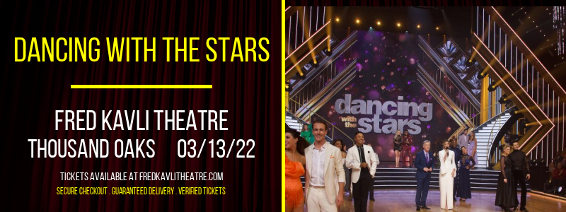 Dancing With The Stars at Fred Kavli Theatre