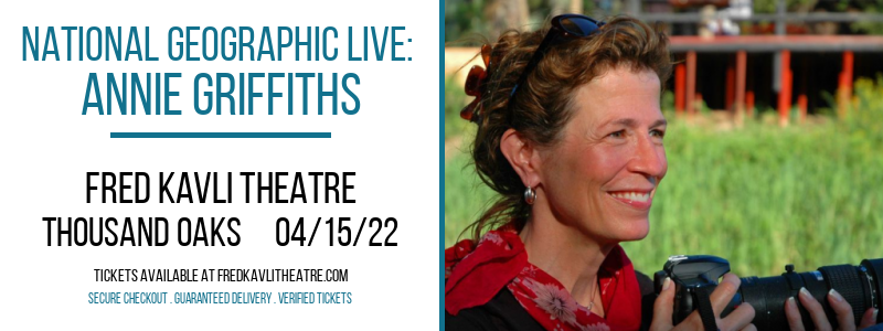 National Geographic Live: Annie Griffiths at Fred Kavli Theatre