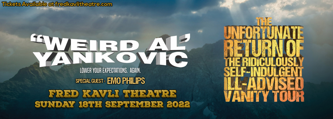 Weird Al Yankovic at Fred Kavli Theatre