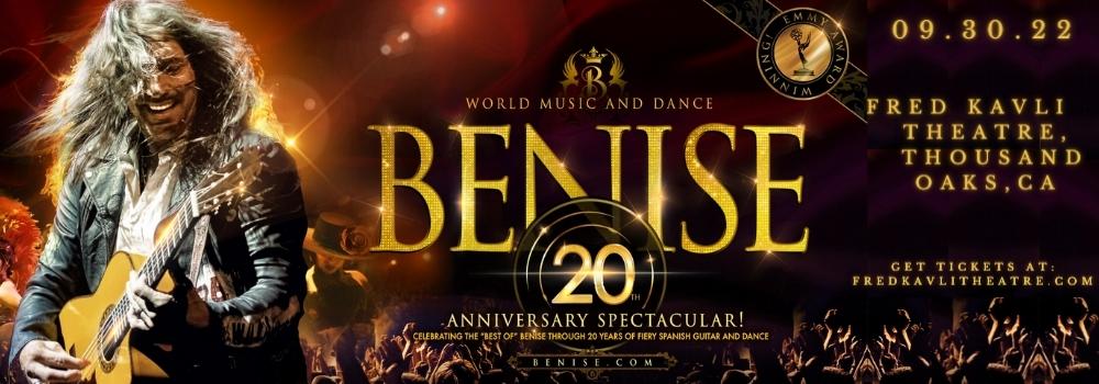Benise at Fred Kavli Theatre tickets Benise at Fred Kavli Theatre