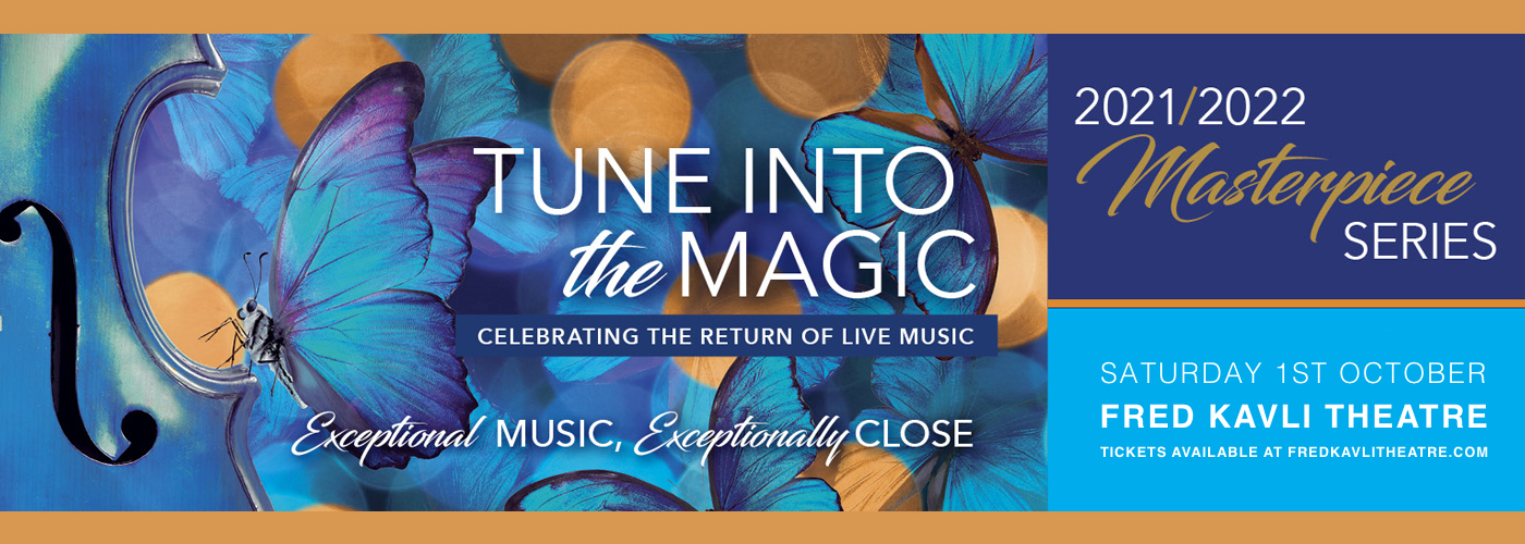 New West Symphony: Masters of Melody at Fred Kavli Theatre tickets New West Symphony: Masters of Melody at Fred Kavli Theatre