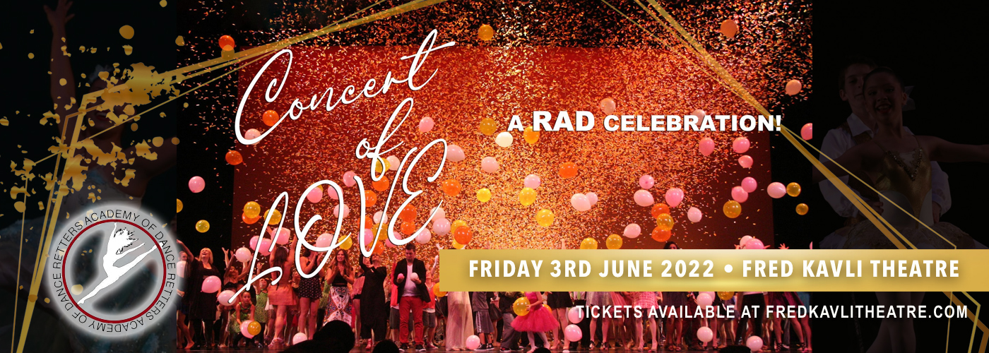 Retter's Academy of Dance Concert of Love at Fred Kavli Theatre tickets Retter's Academy of Dance Concert of Love at Fred Kavli Theatre