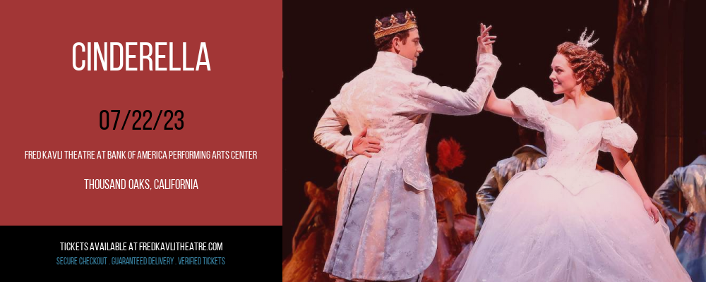 Cinderella at Fred Kavli Theatre tickets Cinderella at Fred Kavli Theatre
