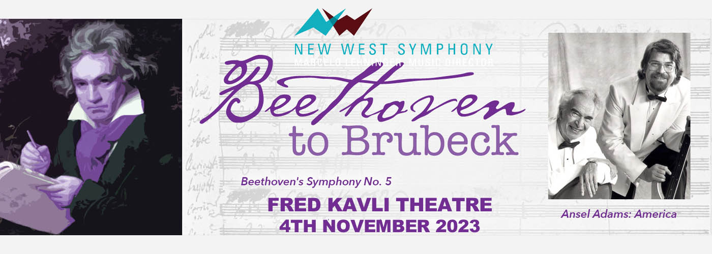 New West Symphony: Michael Christie - Beethoven to Brubeck at Fred Kavli Theatre