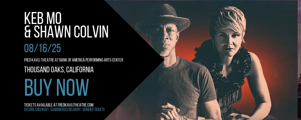 Keb Mo & Shawn Colvin at Fred Kavli Theatre At Bank Of America Performing Arts Center