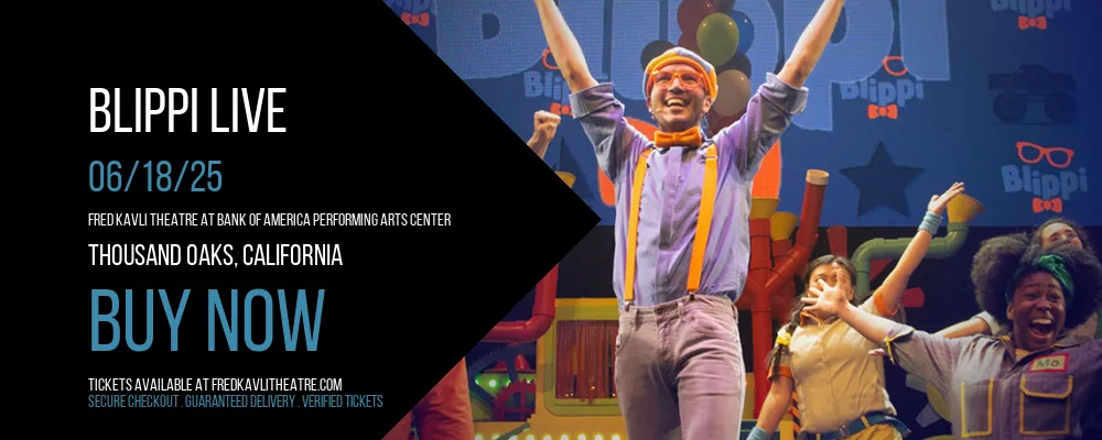 Blippi Live at Fred Kavli Theatre At Bank Of America Performing Arts Center