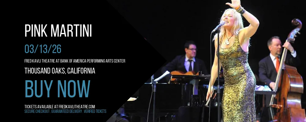 Pink Martini at Fred Kavli Theatre At Bank Of America Performing Arts Center