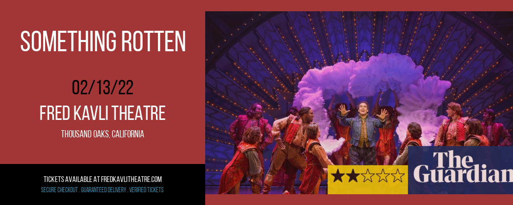 Something Rotten at Fred Kavli Theatre tickets Something Rotten at Fred Kavli Theatre