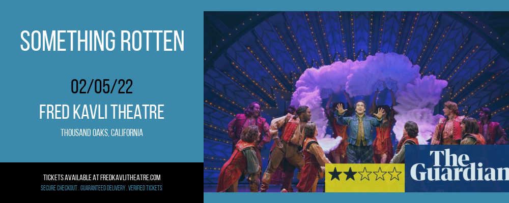 Something Rotten at Fred Kavli Theatre tickets Something Rotten at Fred Kavli Theatre
