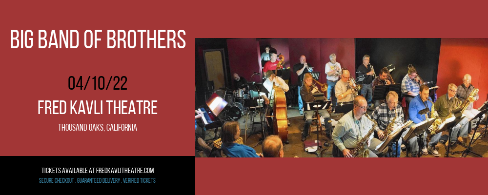 Big Band of Brothers at Fred Kavli Theatre tickets Big Band of Brothers at Fred Kavli Theatre