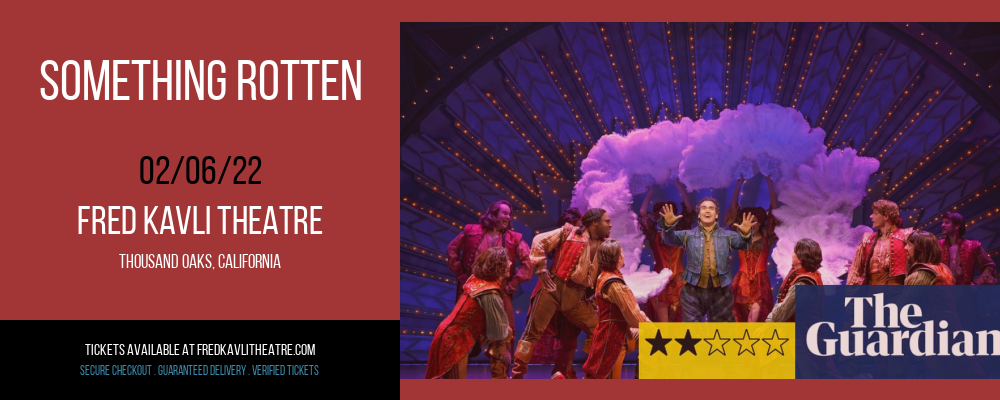 Something Rotten at Fred Kavli Theatre tickets Something Rotten at Fred Kavli Theatre