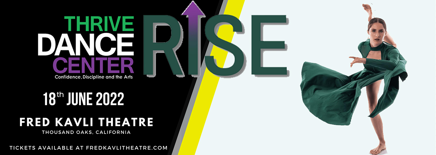 Thrive Dance Center: Rise at Fred Kavli Theatre