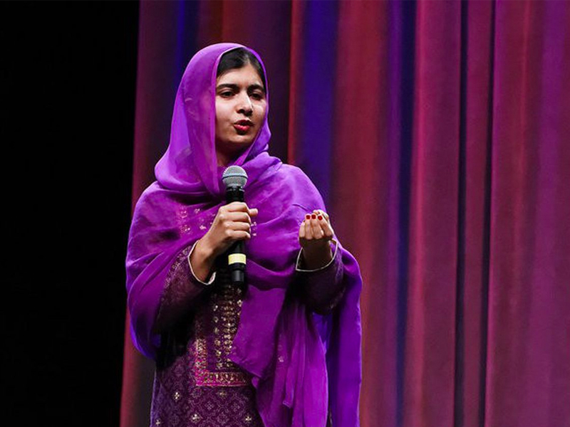 Malala Yousafzai at Fred Kavli Theatre