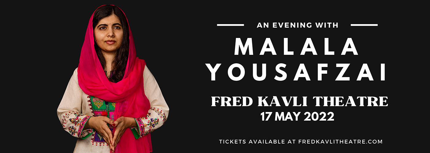 Malala Yousafzai at Fred Kavli Theatre