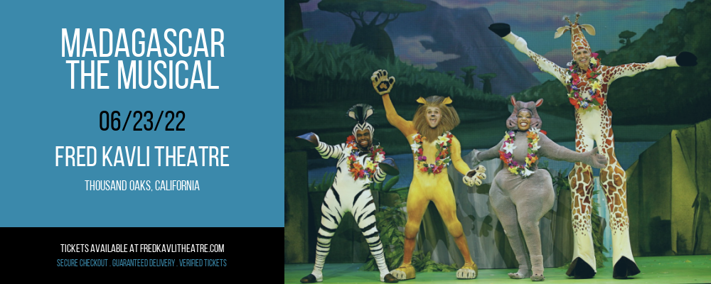 Madagascar - The Musical [CANCELLED] at Fred Kavli Theatre