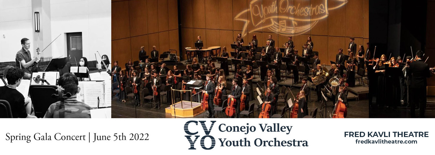 Conejo Valley Youth Orchestra: Spring Gala Concert at Fred Kavli Theatre tickets Conejo Valley Youth Orchestra: Spring Gala Concert at Fred Kavli Theatre