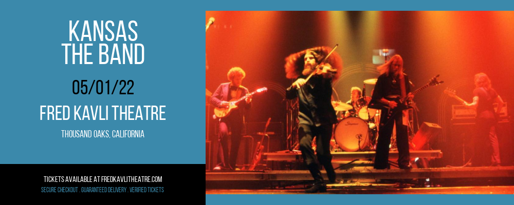 Kansas - The Band at Fred Kavli Theatre tickets Kansas - The Band at Fred Kavli Theatre