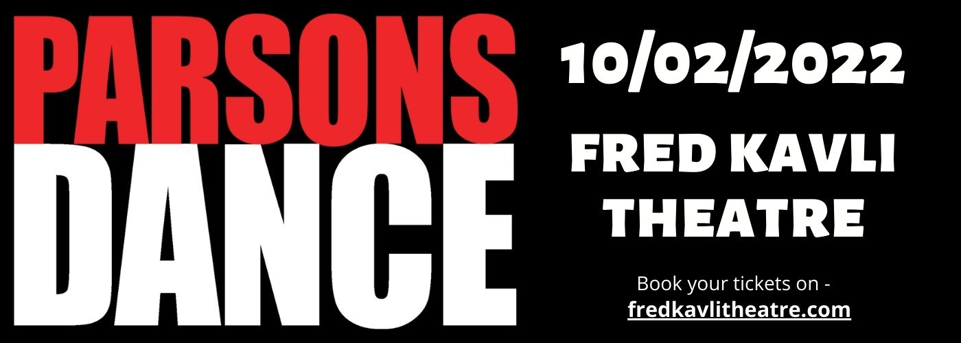 Parsons Dance at Fred Kavli Theatre tickets Parsons Dance at Fred Kavli Theatre