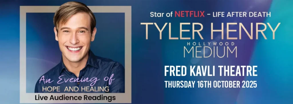 Tyler Henry at Fred Kavli Theatre At Bank Of America Performing Arts Center