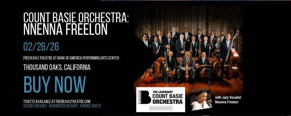 Count Basie Orchestra at Fred Kavli Theatre At Bank Of America Performing Arts Center